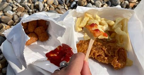 We tried Aldeburgh's famous fish and chips .